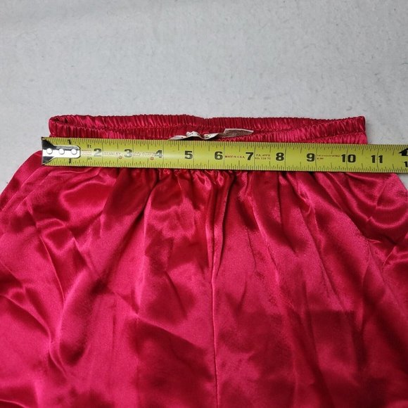Victorias Secret Womens P Gold Label Satin Pajama Set Pink Top and Pants Vintage - Picture 13 of 16